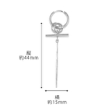 ステンレスピアス クロスチャーム十字架十字 リングピアス | ボディピアス専門店凛RIN | 詳細画像6