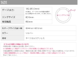 ステンレスピアス クロスチャーム十字架十字 リングピアス | ボディピアス専門店凛RIN | 詳細画像9