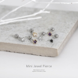 軟骨ピアス サークルスクエアスター星ミニ小さめジュエル ボディピアス | ボディピアス専門店凛RIN | 詳細画像2