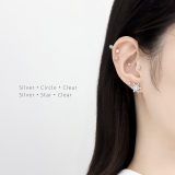 軟骨ピアス サークルスクエアスター星ミニ小さめジュエル ボディピアス | ボディピアス専門店凛RIN | 詳細画像4