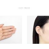 軟骨ピアス サークルスクエアスター星ミニ小さめジュエル ボディピアス | ボディピアス専門店凛RIN | 詳細画像7