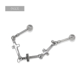 クロス | ボディピアス 軟骨ピアス 16G | ボディピアス専門店凛RIN