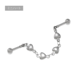 ミニハート | ボディピアス 軟骨ピアス 16G | ボディピアス専門店凛RIN