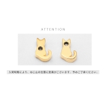 軟骨ピアス ネコサカナ猫魚かわいいねこ魚の骨シルエット ボディピアス | ボディピアス専門店凛RIN | 詳細画像15 