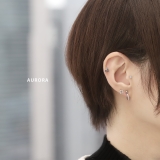 軟骨ピアス ジュエルスタイリッシュ 上品キュービックジルコニア | ボディピアス専門店凛RIN | 詳細画像4