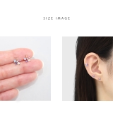 軟骨ピアス お花ジュエルフラワービジューきらきらカラフルかわいい ボディピアス | ボディピアス専門店凛RIN | 詳細画像7