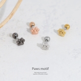 軟骨ピアス かわいい肉球にくきゅう犬猫アニマル ボディピアス | ボディピアス専門店凛RIN | 詳細画像3