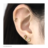 軟骨ピアス かわいい肉球にくきゅう犬猫アニマル ボディピアス | ボディピアス専門店凛RIN | 詳細画像7