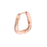 ピンクゴールド | 軟骨ピアス フープリングピアスツイスト大人かわいい上品オールサージカルステンレス… | ボディピアス専門店凛RIN