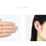 軟骨ピアス パール上品大人カワイイきれいめ高見えシンプル日常使い ボディピアス | ボディピアス専門店凛RIN | 詳細画像7 