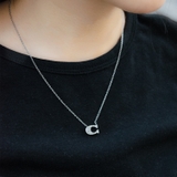 Coach コーチ PAVE SIGNATURE NECKLACE | Riverall | 詳細画像1 