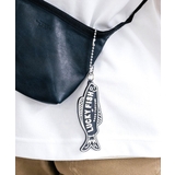 FISH(ブラック) | キーホルダー アクリル アニマル | Rocky Monroe