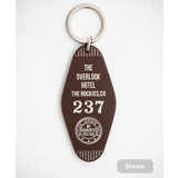 ブラウン | キーホルダー アクリル 日本製 | Rocky Monroe