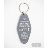 グレー | キーホルダー アクリル 日本製 | Rocky Monroe