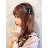 パールチャーム付きリボンヘアクリップセット | ROJITA | 詳細画像5