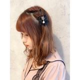 パールチャーム付きリボンヘアクリップセット | ROJITA | 詳細画像6