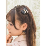 ハートパールチャーム付きリボンクリップSET | ROJITA | 詳細画像6