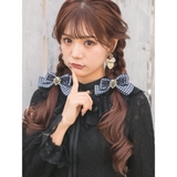 クラシカルパールハートリボンイヤリング | ROJITA | 詳細画像5