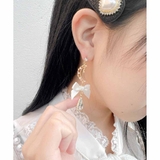 クリスタルムーンリボンピアス | ROJITA | 詳細画像12