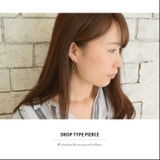 しずく 2連 ピアス | SEMSアクセサリー | 詳細画像2 