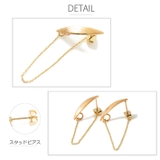 プレート チェーン ピアス | SEMSアクセサリー | 詳細画像7 