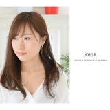 プレート チェーン ピアス | SEMSアクセサリー | 詳細画像8 