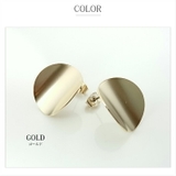 ゴールド | チタンポスト 丸 メタルプレート | SEMSアクセサリー