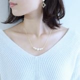 コーディネートセット コットンパール ネックレス | SEMSアクセサリー | 詳細画像4