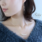 ゴールド | コーディネートセット コットンパール ネックレス | SEMSアクセサリー