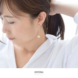 一粒 揺れる コットンパール | SEMSアクセサリー | 詳細画像4 