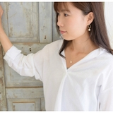 コットンパール スクエア ネックレス | SEMSアクセサリー | 詳細画像5 