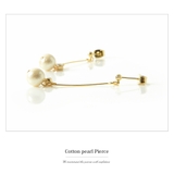 一粒 揺れる コットンパール | SEMSアクセサリー | 詳細画像3 