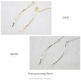 ひねり モチーフ アメリカンピアス | SEMSアクセサリー | 詳細画像3