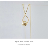 コットンパール スクエア ネックレス | SEMSアクセサリー | 詳細画像4 
