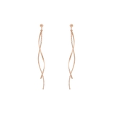 K14GF×メッキ | K14GF 2連ウェーブピアス | Samantha Tiara