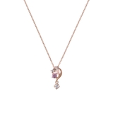 SILVER PGメッキ | ドロップモチーフネックレス | Samantha Tiara