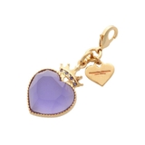レッドパープル | プチカラーコレクション ハートティアラファスナーチャーム | Samantha Thavasa Petit Choice