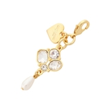 ゴールド | ビジューパールファスナーチャーム | Samantha Thavasa Petit Choice