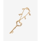 ゴールド | ハートキーイニシャルチャームＥ | & chouette