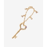 ゴールド | ハートキーイニシャルチャームＮ | & chouette