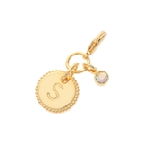 ゴールド | シンプルイニシャルチャーム ｓ | Samantha Thavasa Petit Choice