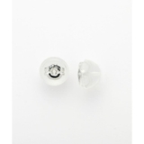 K18 WG | K18 WG ピアスパーツ入りシリコンキャッチ | Samantha Tiara