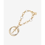 ゴールド | サークルイニシャルチャーム T | & chouette