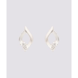 K10 WG ダイヤモンド ドロップピアス | Samantha Tiara | 詳細画像1