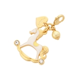 ペールイエロー | ホースレット ファスナーチャーム | Samantha Thavasa Petit Choice