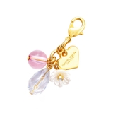 ライトブルー | フラワービーズ ファスナーチャーム | Samantha Thavasa Petit Choice