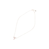 K18 SPG フラワーレターズイニシャルネックレス 大 (T) | Samantha Tiara | 詳細画像2 