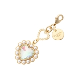 クリア | カラーパールハートファスナーチャーム | SAMANTHAVEGA