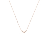 K10 PG 3石ダイヤモンドネックレス | Samantha Tiara | 詳細画像1