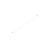 K18 SPG フラワーレターズイニシャルネックレス 小 (F) | Samantha Tiara | 詳細画像3 